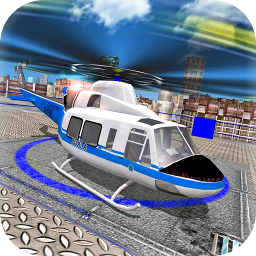 City Helicopter Simulator Game