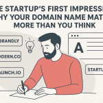 The Startup’s First Impression: Why Your Domain Name Matters More Than You Think