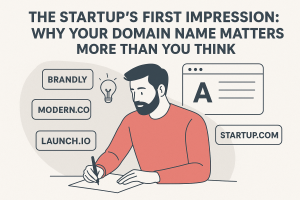 The Startup’s First Impression: Why Your Domain Name Matters More Than You Think